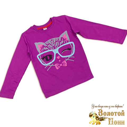 Лонгслив хлопок д (5-8) 260210-Y1028