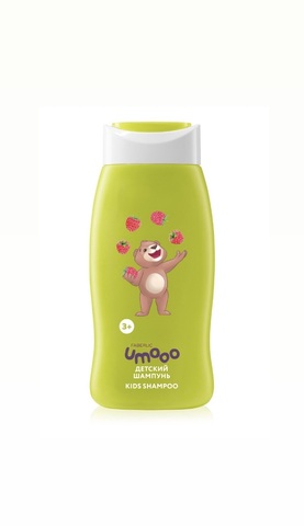 Umooo Детский шампунь «Малина» 250мл 3+
