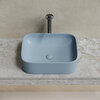 Ceramica Nova Element CN6052MHL Умывальник чаша накладная прямоугольная, 50.5x38, цвет: серо-голубой матовый