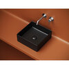 Ceramica Nova Element CN6068MB Раковина накладная квадратная, 36.1x36.1, цвет: чёрный
