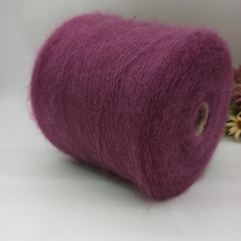 Мохер на шёлке арт Super Kid seta от Pura Lana Italia 950м/100гр Слива 20