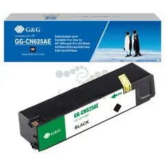 Картридж струйный G&G GG-CN625AE черный (256мл) для HP Officejet Pro X576dw, X476dn, X551dw, X451dw