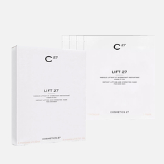 COSMETICS 27 LIFT 27 Х4 Био-органическая лифтинг-маска мгновенного действия, 4 шт