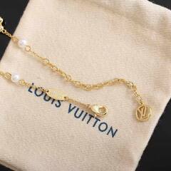 Колье LV с подвесками коллекция Louisette Signature lux