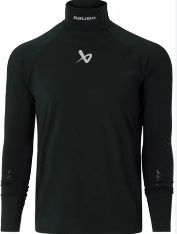 Верх с длин.рукавом и защитой шеи BAUER S22 LS NECKPROTECT SR M