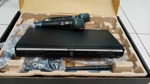 Relacart 2xUH-222_UR-260D (K:522-554MHz) Двухканальная радиосистема