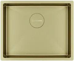 Мойка Kuchenstern KRAFT 60 502GL50 PVD Золото GL, универсальный монтаж