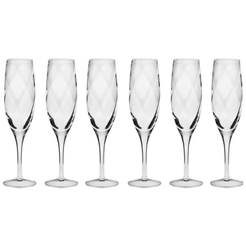 Набор фужеров для шампанского 6шт 170мл Krosno Романтика