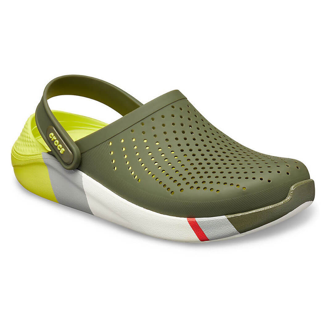 Crocs literide army green best sale