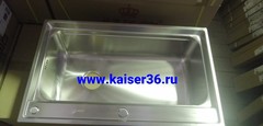 Кухонная мойка врезная из нержавеющей стали Kaiser KSM-7848 780x480x220 2