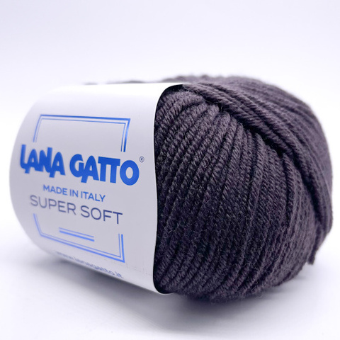 Пряжа Lana Gatto Super Soft 9426 т.шоколад (уп.10 мотков)