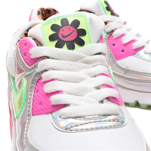 air max 90 pink white black