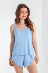 Пижама Дрёма-2 Виотекс ГОЛУБОЙ