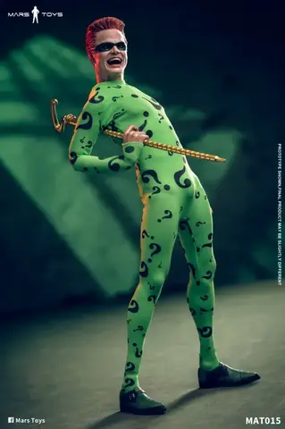 Фигурка Загадочник Эдвард Нигма масштаб 1/6 Бэтмен навсегда 1995г