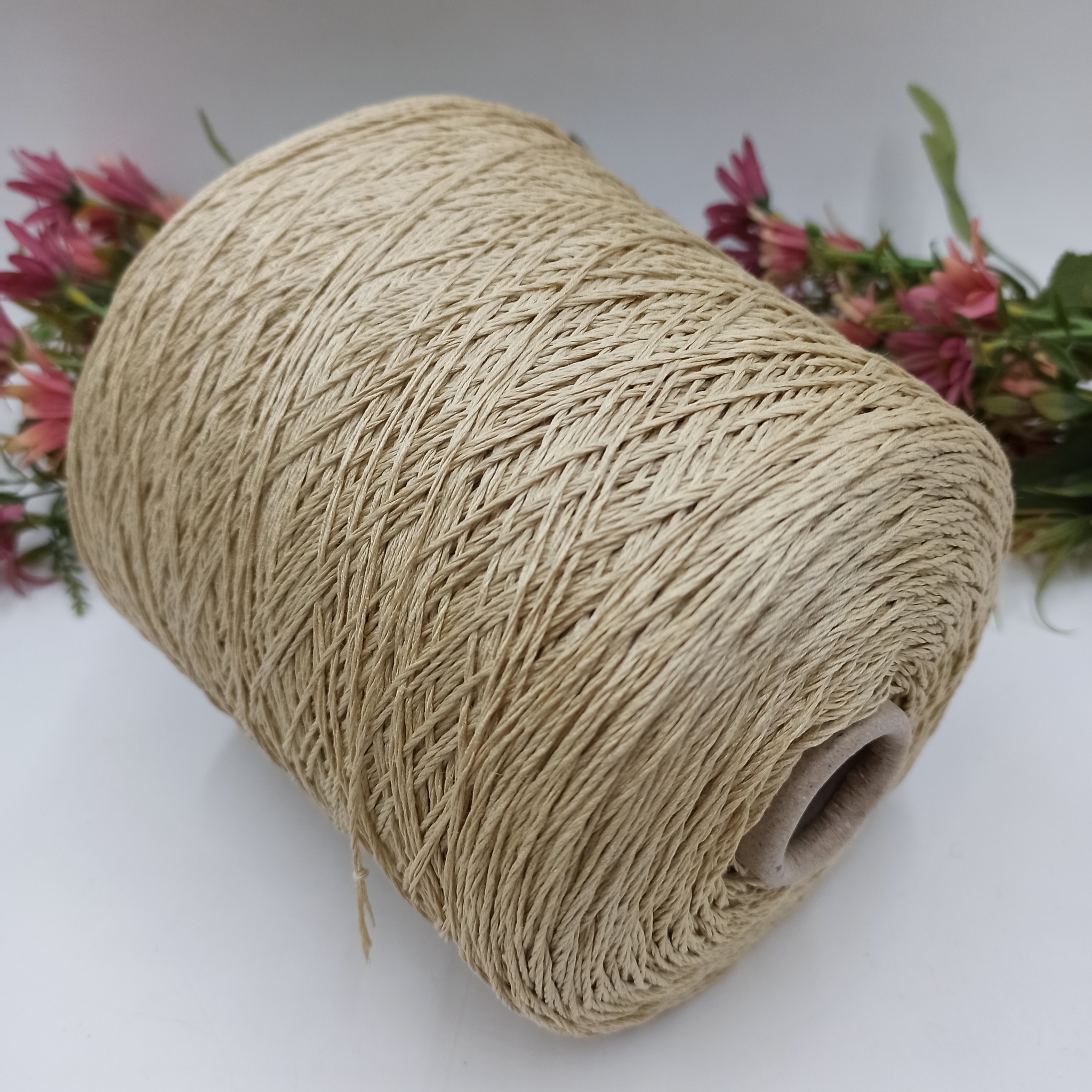 Seta Chic 100% шелк тусса 250м/100гр Натуральный холодный 02
