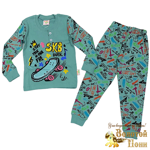 Пижама хл/инт м (1-4) 240915-YK8976