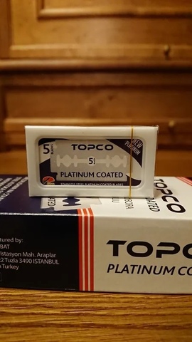 Лезвия Topco Platinum Coated 5 шт