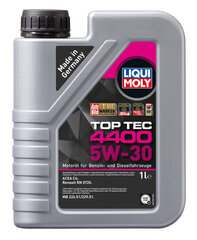 Масло Liqui Moly Top Tec 4400 5W30 C4 (1л) синтетика для Renault, Nissan