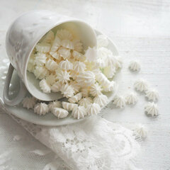 Сахарные фигурки Мини-безе белые 40 гр.