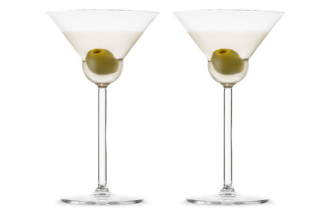 Набор бокалов для мартини 2шт 190мл Nude Glass Винтаж