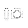 Удлинитель внешней части Hansgrohe iBox universal 13597000