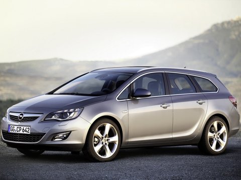 Чехлы на Opel Astra J универсал 2010–2018 г.в.