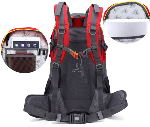 Картинка рюкзак туристический Nevo Rhino 5009-KA Black - 12