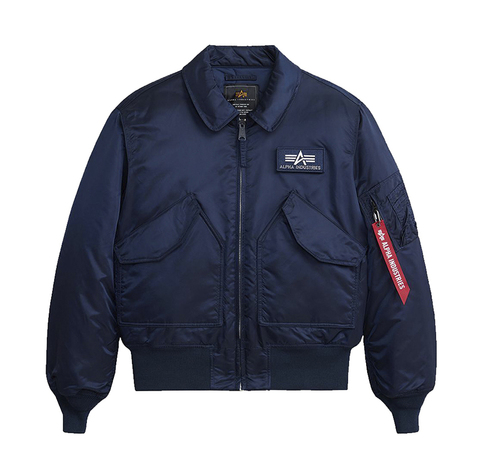 Куртка Alpha Industries CWU 45/P W Rep. Blue (Синяя)