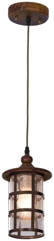 Светильник подвесной Velante Wooden 588-706-01