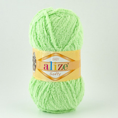 ALIZE "SOFTY" 100% Микрополиэстер, 50 гр., 115 м, ментол