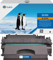 Картридж G&G, аналог HP CE505X/CF280X/ Canon 719H 6.5k с чипом