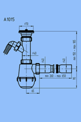 Сифон Ани Грот 1 1/2