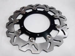 Диск тормозной передний на YAMAHA YZF R3 320, MT03  ABS 320, YZF R6, FZ6, XJ6 DIVERSION, MT03  660, MT-09 / ABS 850, TRACER 900, XSR ABS черный