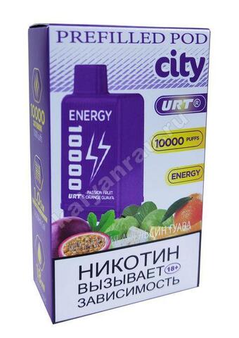 Картридж City Energy Маракуйя Апельсин Гуава 10000 затяжек