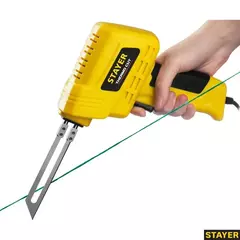 STAYER Thermo cut, 150 Вт, в наборе: 2 ножа, быстрый рез пенопласта + пластика, прибор для терморезки (45255-H2)