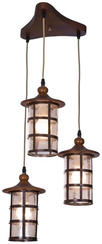 Светильник подвесной Velante Wooden 588-706-03