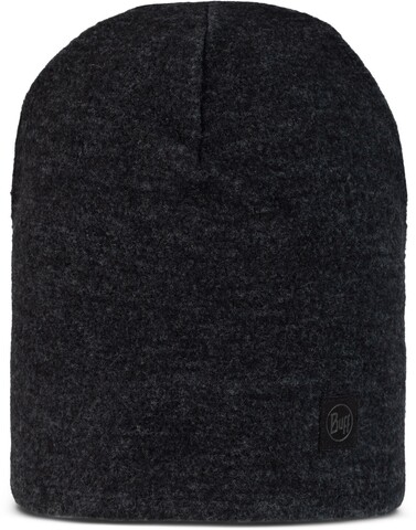 Шапка Buff Merino Fleece Hat Black фото 2