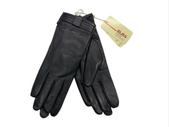 Перчатки.Женские.Материал верха: Кожаные люкс качества.Подклад: Плюш-флис.В упаковке 5 шт.