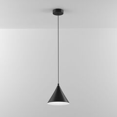 Уличный подвесной светодиодный светильник Elektrostandard Bevel 35184/H черный