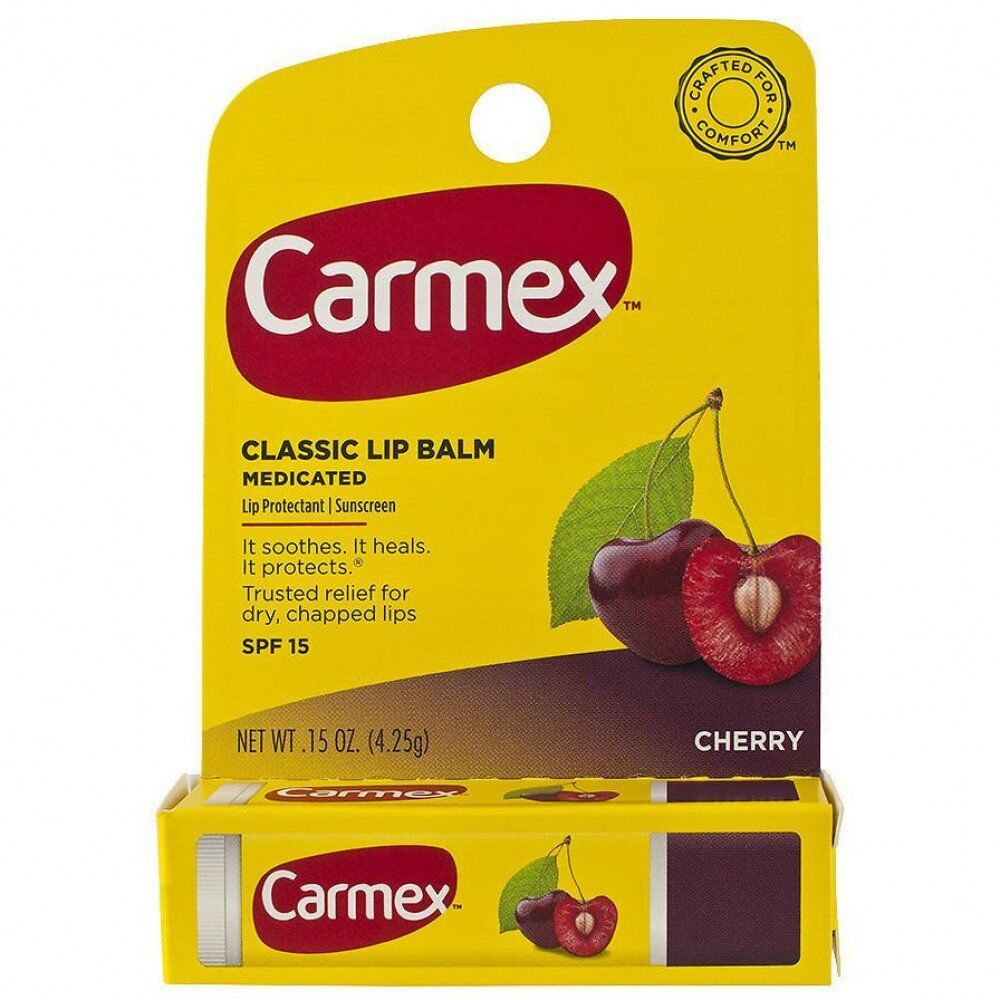 Бальзам  для губ Carmex в стике Cherry (Вишня)