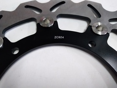 Диск тормозной передний на YAMAHA YZF R3 320, MT03  ABS 320, YZF R6, FZ6, XJ6 DIVERSION, MT03  660, MT-09 / ABS 850, TRACER 900, XSR ABS черный