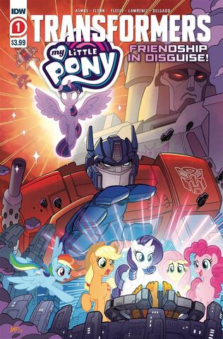 My Little Pony Transformers Friendship In Disguise #1 (Cover D)