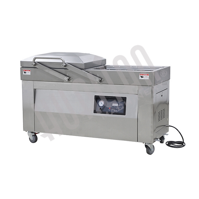Вакуумный упаковщик HVC-610S/2A-G DZQ-610/2SA нерж., газ, обрезка