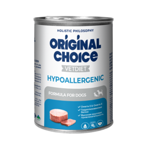 Original Сhoice VET Hypoallergenic ветеринарная диета для собак с пищевой аллергией 340 гр