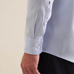 Сорочка мужская Seidensticker Regular Fit 01.193677-11 из оксфорда голубая