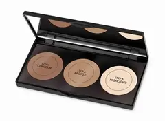 Golden Rose Пудра компактная для контура лица  Contour Powder Kit