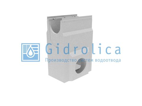 Пескоулавливающий колодец бетонный (СО-200мм), односекционный, с оцинкованной насадкой ПКП 50.33 (20).74(70) - BGU-Z