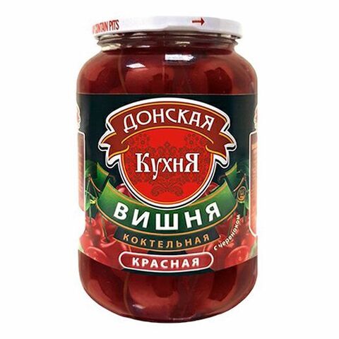 Вишня Коктельная в сиропе Донская Кухня 720 мл стекло
