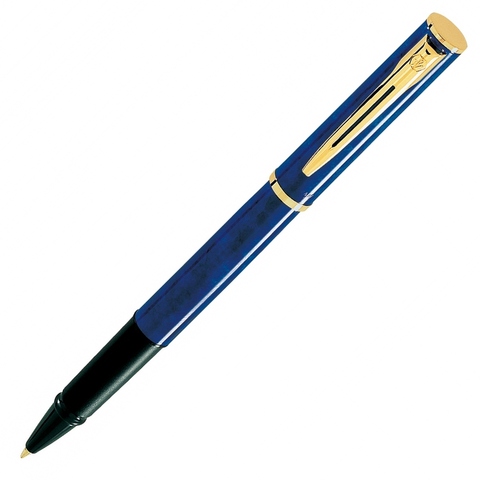 Ручка шариковая Waterman Apostrophe Lacquer Blue Marble GT, F (S0702860)