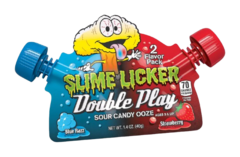 Кислая жидкая конфета Toxic Slime Licker Double Play